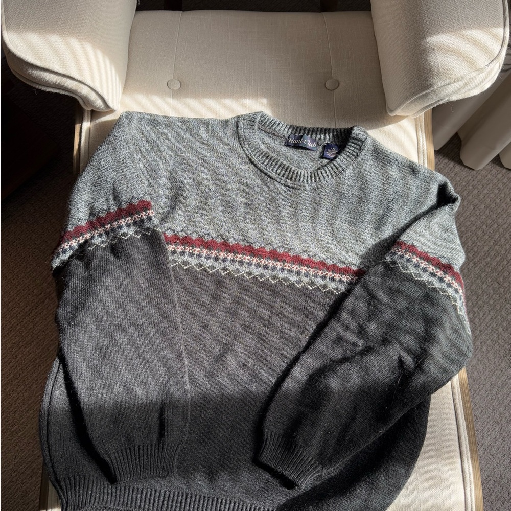 Vintage 90s style wool sweater